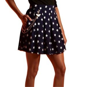 Her Universe DC Comics Wonder Woman 1984 Star Pleated Chain Skirt XL